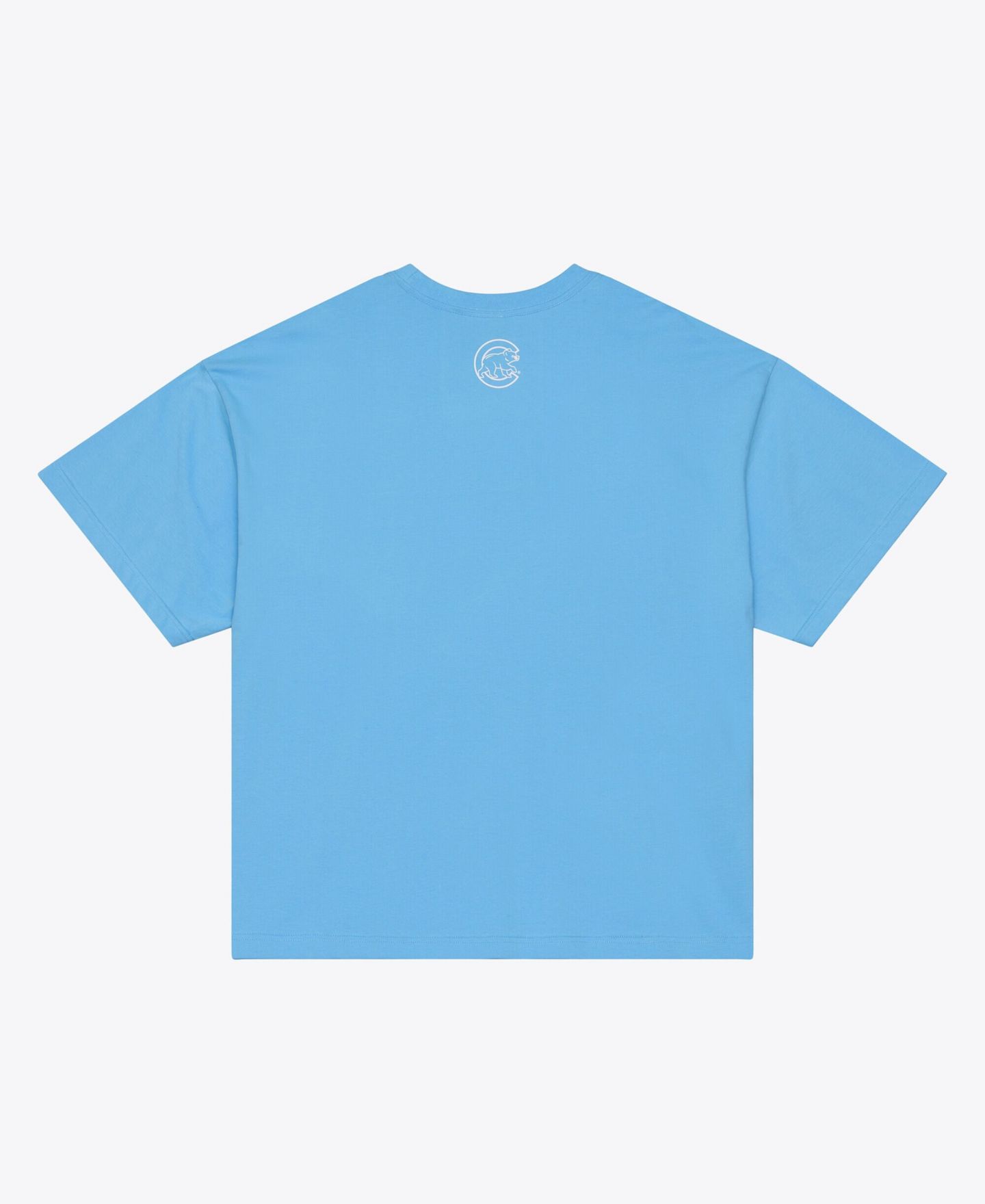 Мужская футболка Mitchell & Ness Light Blue Chicago Cubs Insignia Premium — фото 5