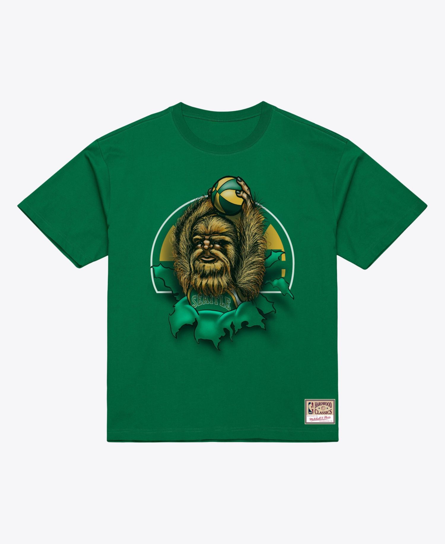 Men's Green Seattle Supersonics Breakthrough T-Shirt