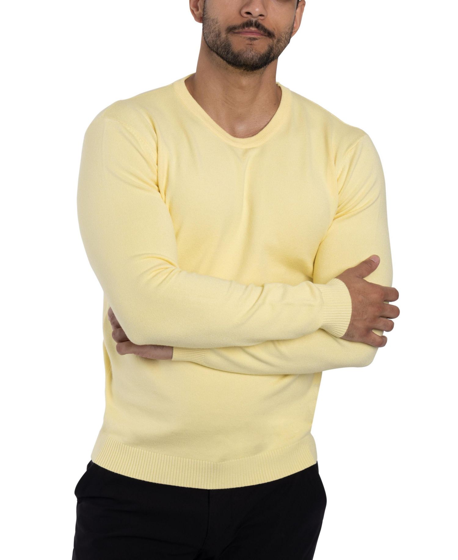 Big & Tall Basic Crewneck Sweater