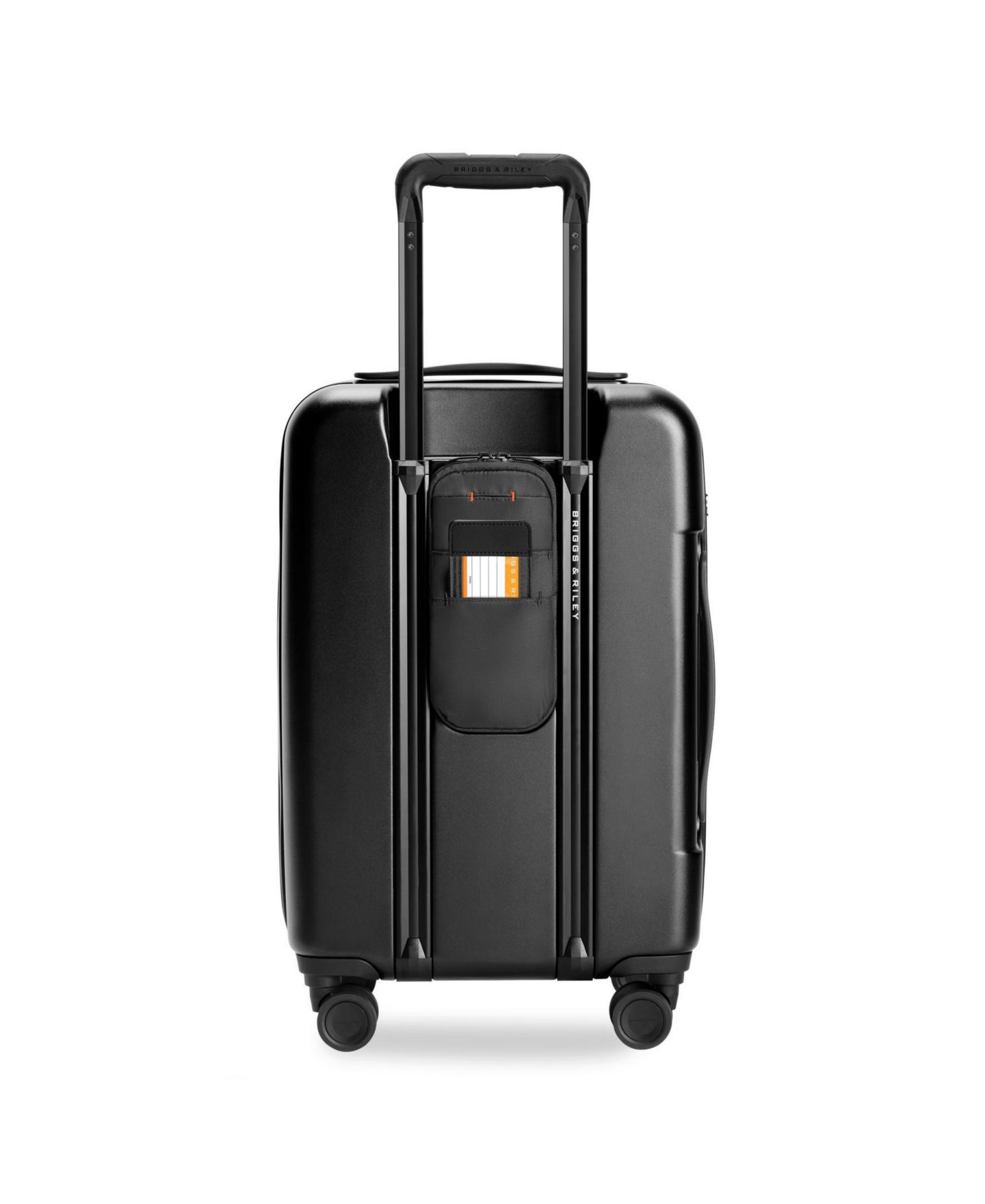 Чемодан Briggs & Riley Essential Front Pocket Carry-On Expandable Spinner, цвет: Чёрный — фото 2