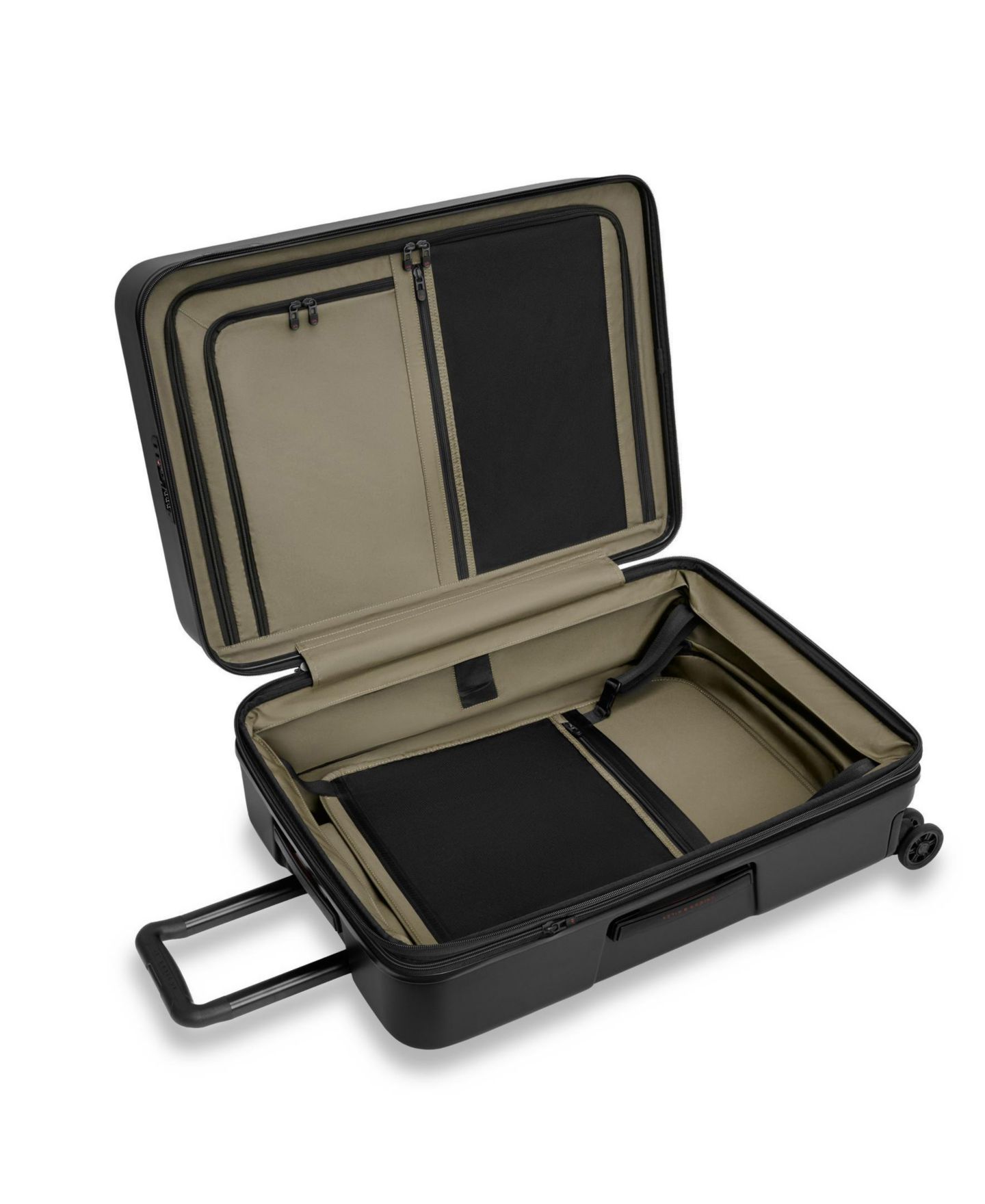 Чемодан Briggs & Riley ZDX Medium Hardside Expandable Spinner, цвет: Чёрный — фото 4