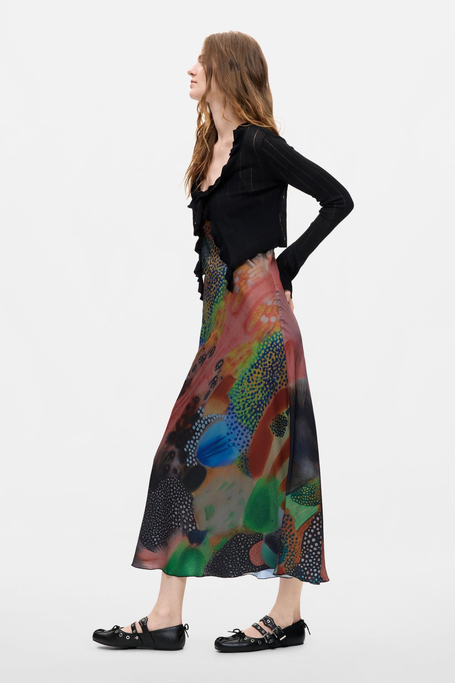 Women's Printed 2-in-1 dress