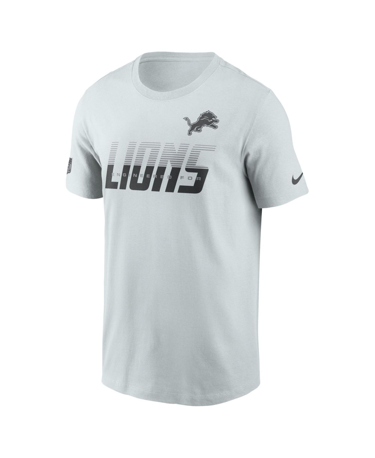 Men's Gray Detroit Lions Sideline Dri-FIT T-Shirt