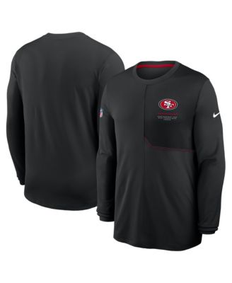 Men's Black San Francisco 49ers Sideline Coaches UV Dri-FIT Long Sleeve T-Shirt