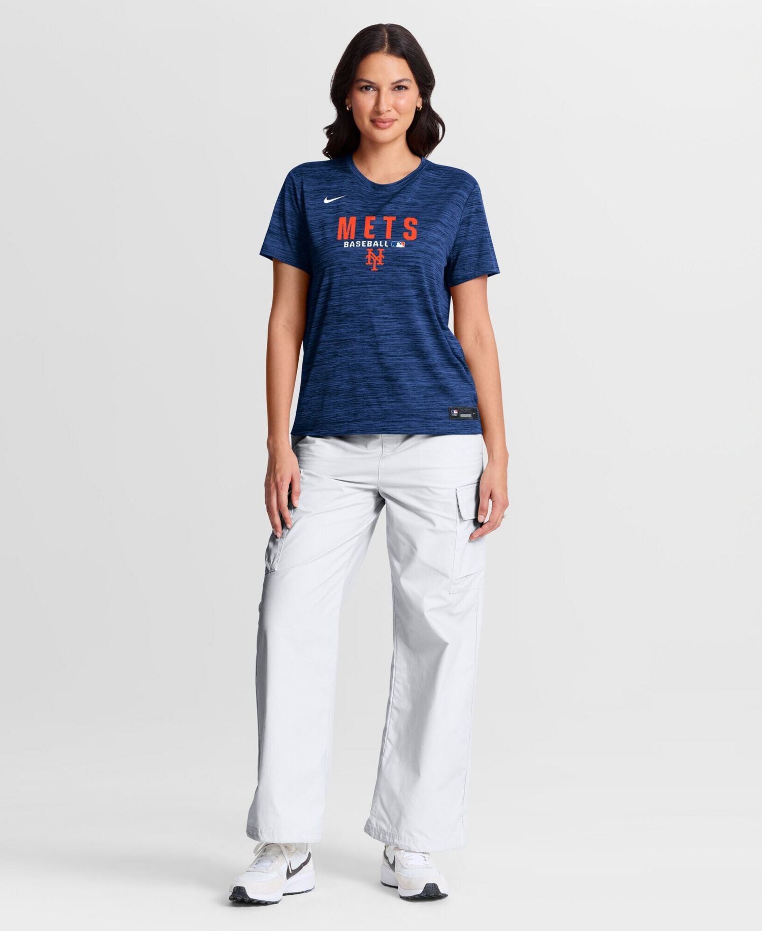 Women's Royal New York Mets Authentic Collection Velocity Dri-FIT T-Shirt