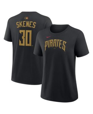 Women's Paul Skenes Black Pittsburgh Pirates 2026 City Connect Name & Number T-Shirt