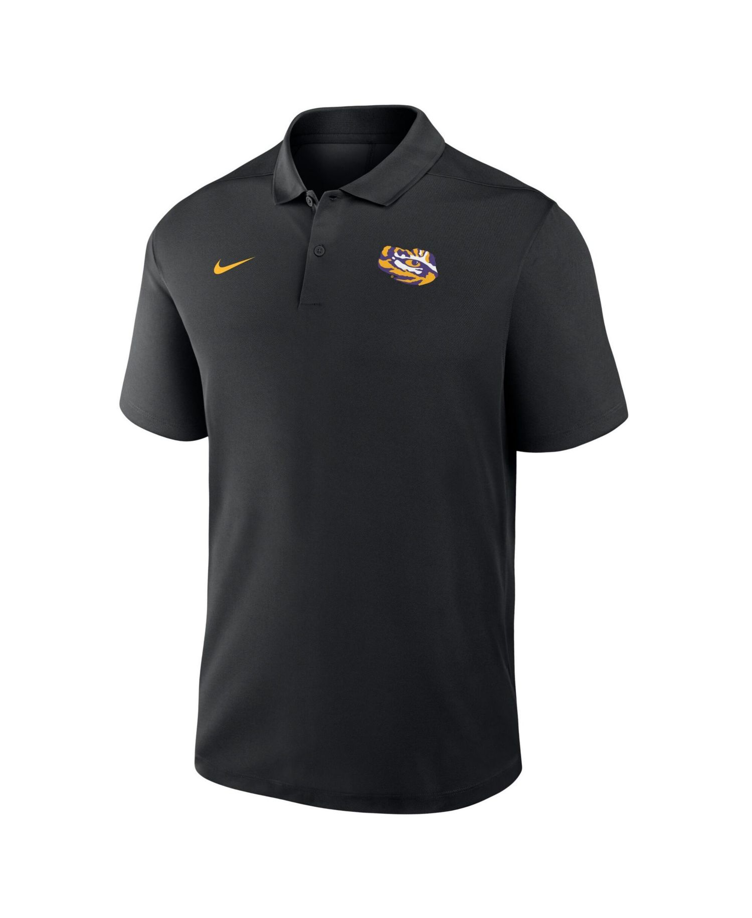 Men's Black LSU Tigers Dri-FIT Victory Polo Shirt