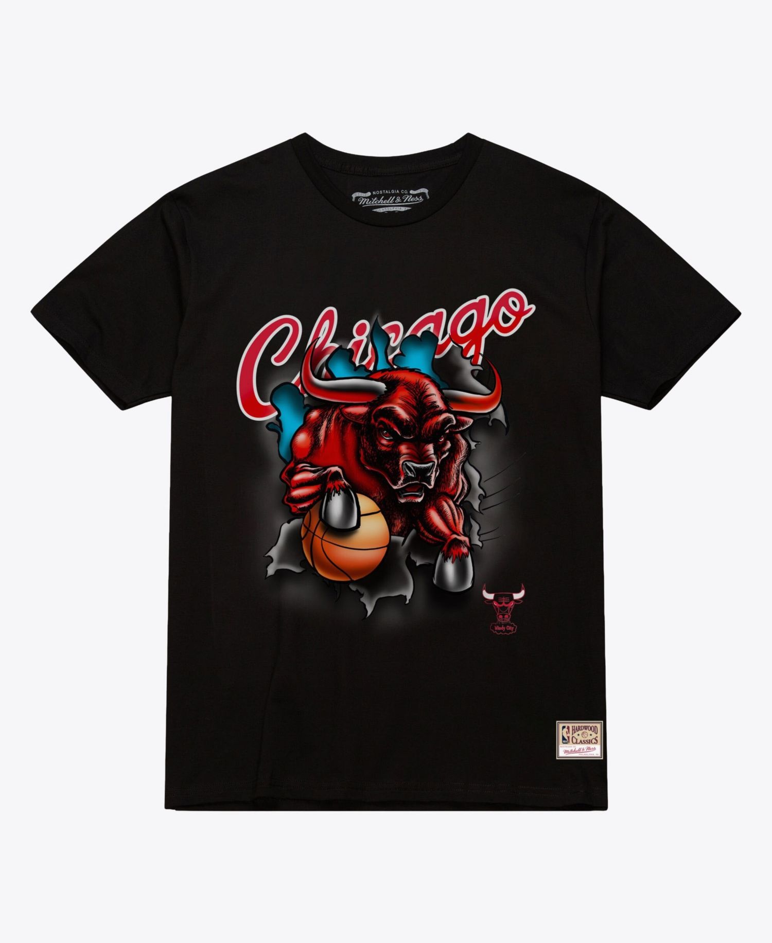 Men's Black Chicago Bulls Breakthrough T-Shirt