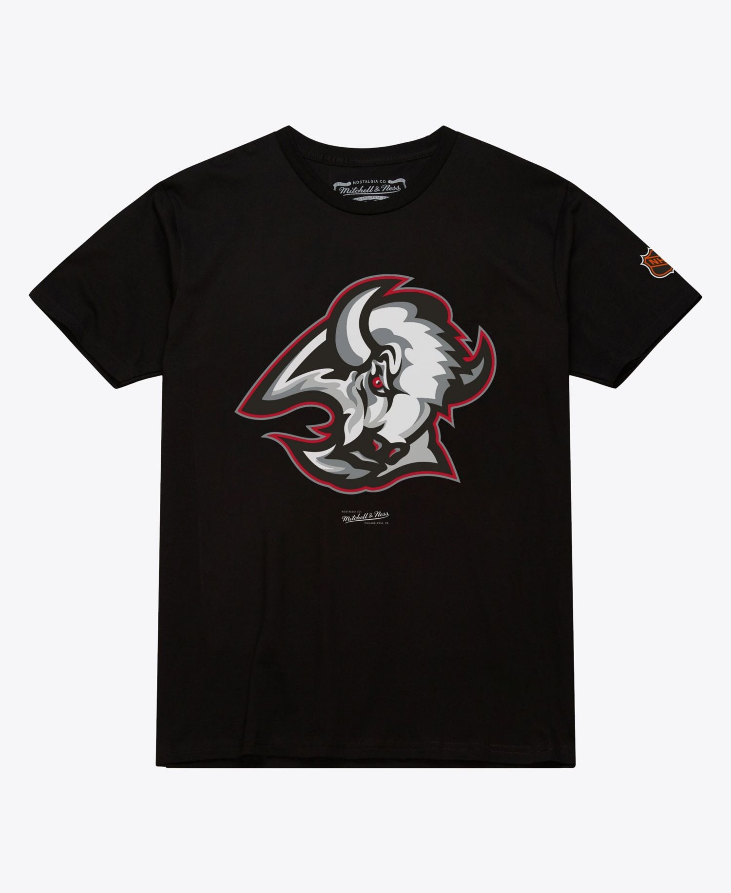 Men's Black Buffalo Sabres Core Vintage Logo T-Shirt