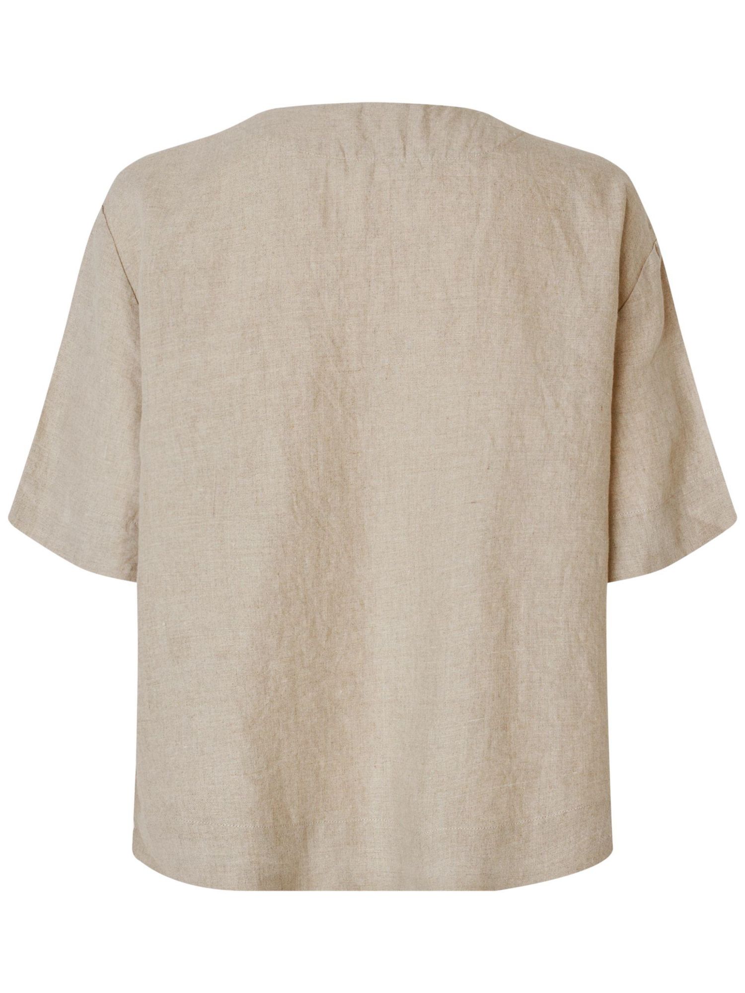 Women's Madolorea Linen Short Sleeve Tunic Top