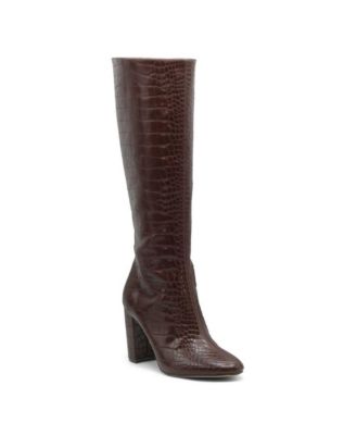 Womens Bart Tall Knee High Block Heel Boot