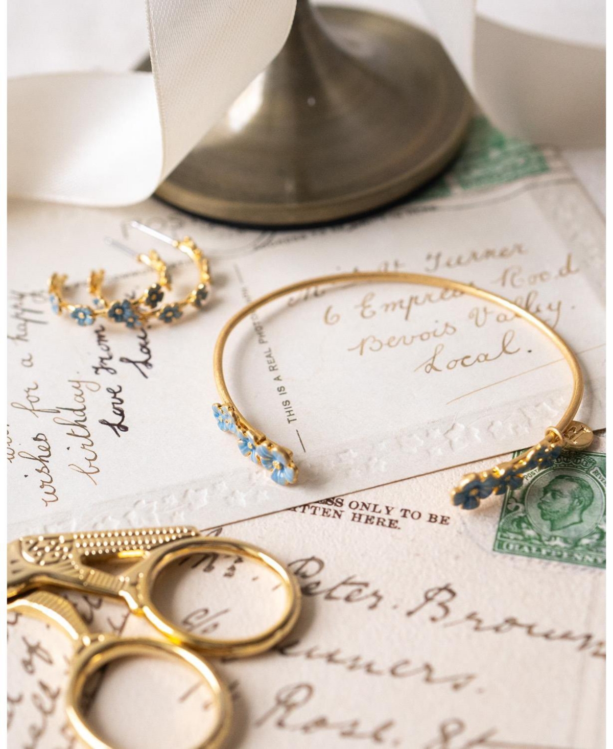 Fable England Forget-Me-Not Bangle