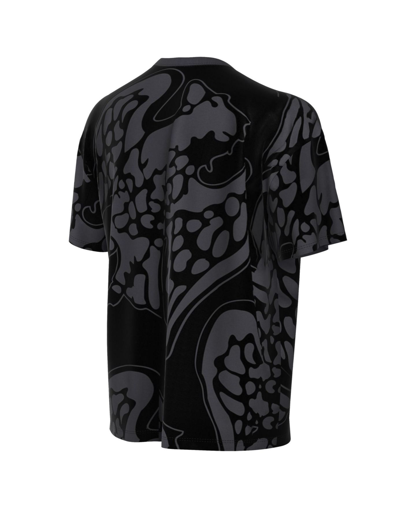 Детская футболка Nike Gray Nigeria National Team Allover Print — фото 3