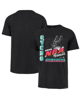 Men's Black San Antonio Spurs 2026 NBA Finals Franklin Fiesta T-Shirt