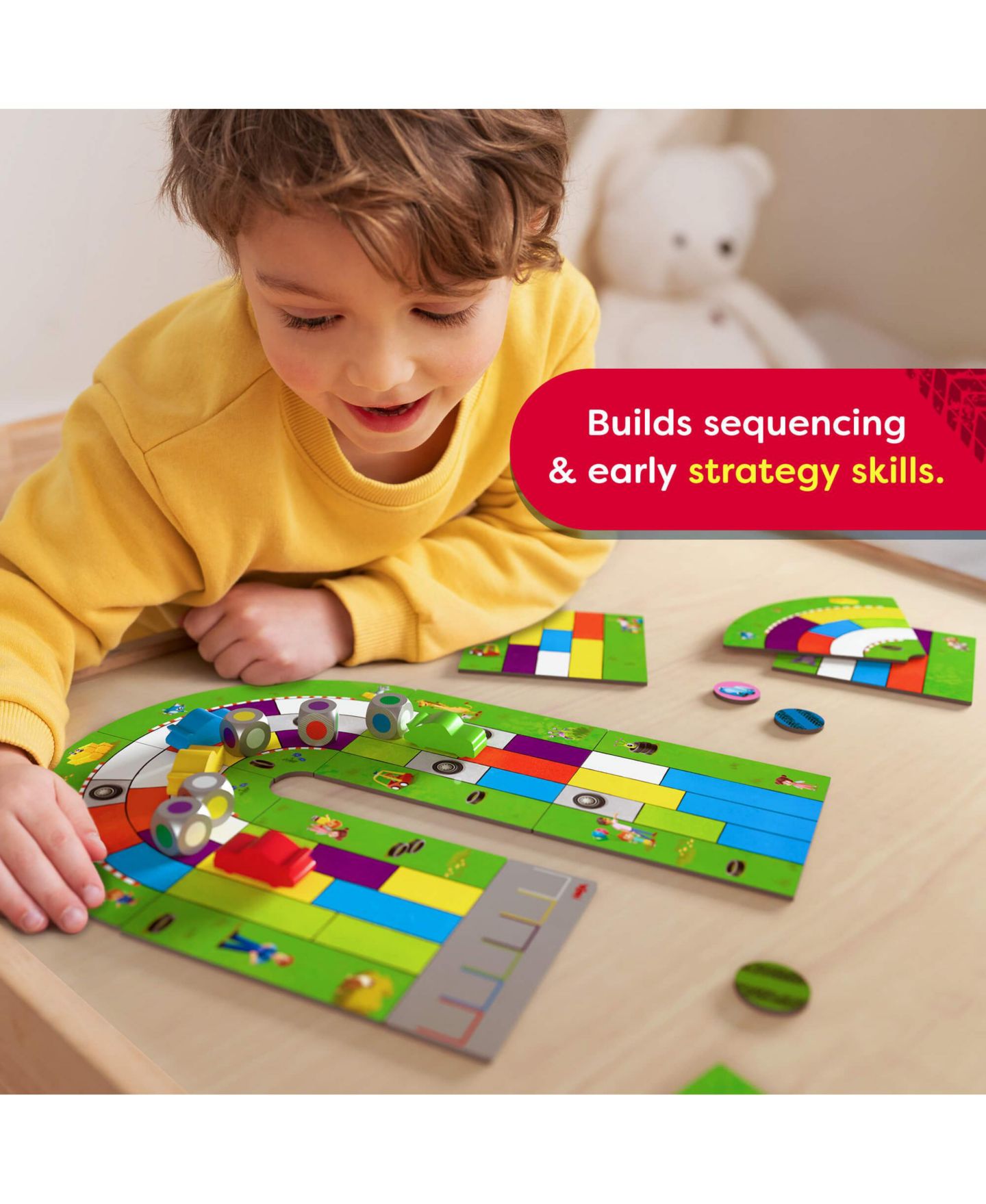 Детская настольная игра Haba Monza Car Racing Board Game — фото 2
