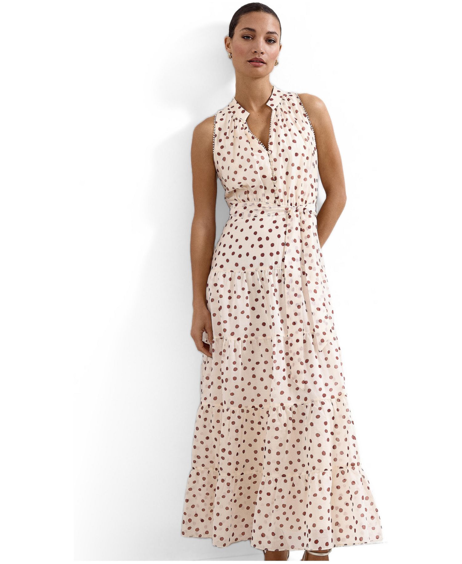 Women's Nita Polka Dot Maxi Dress