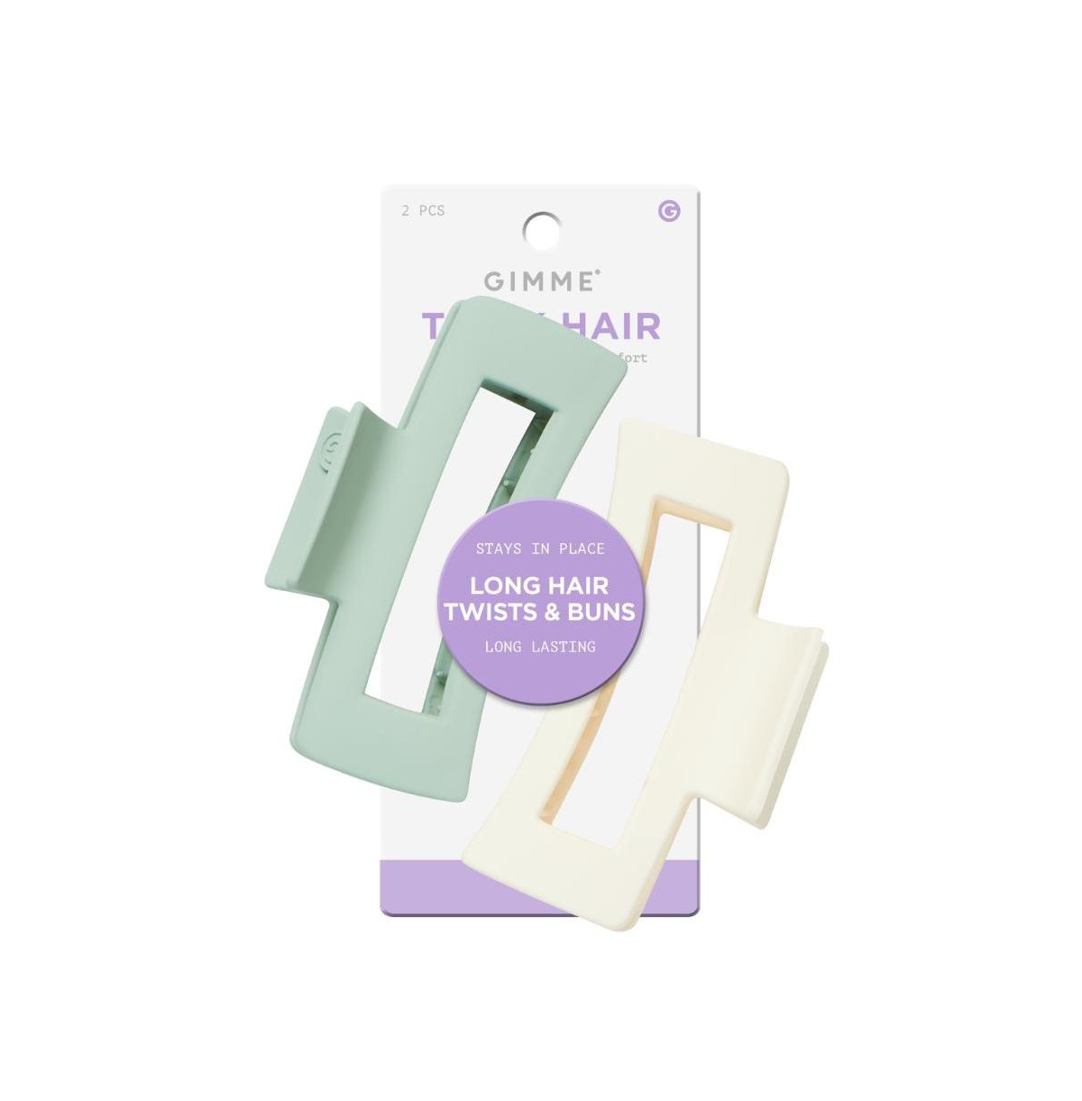 Gimme Beauty Xl Thick Hair - X-Long Hair Holds More - Velvet-Like Finish Clip for All Lock Types - Essential, Retractable Clip