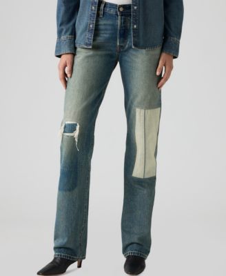 Women's 501 90's Mid-Rise Straight-Fit Jeans