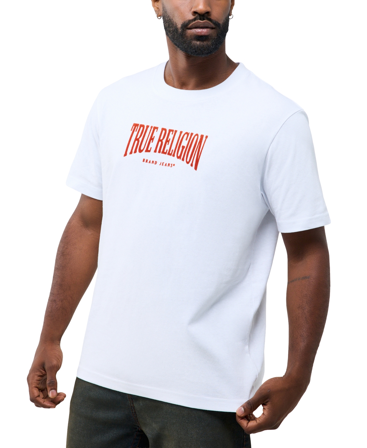 True Religion Men's Short-Sleeve Buddha Arch T-Shirt
