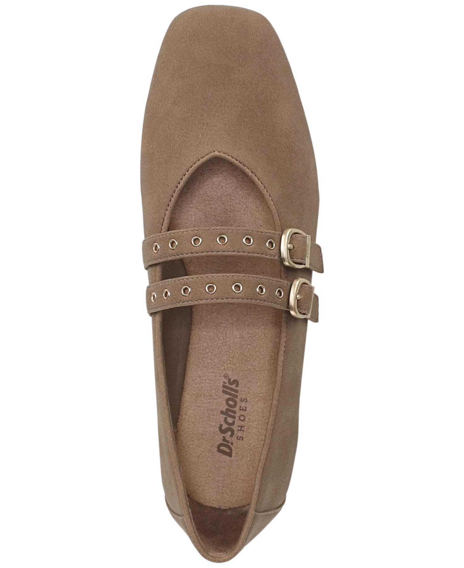 Women's Violet Mary Jane Buckle Flats