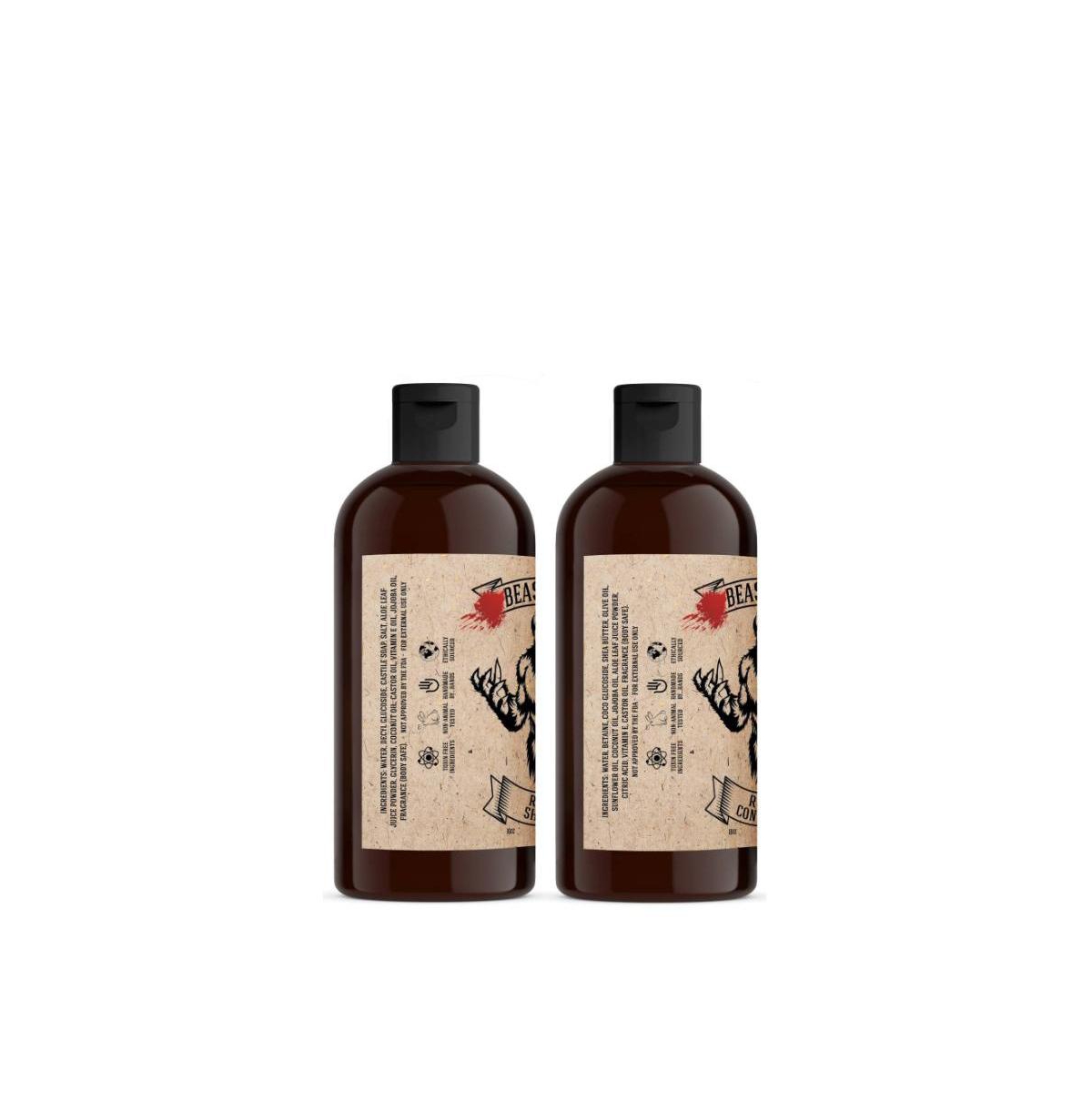 Johnny Slicks Hair Cleaning Kit |Shampoo and Conditioner | 2 Piece Set| Rugged Scent