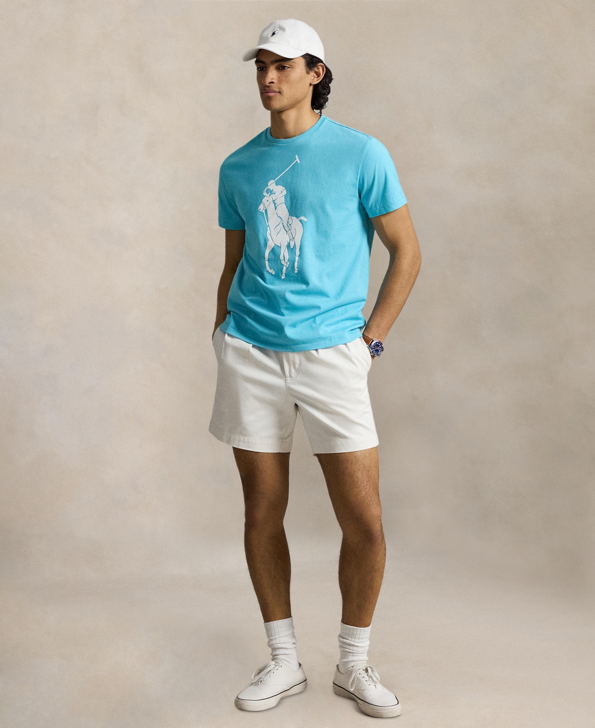 Polo Ralph Lauren Men's Big & Tall Short-Sleeve Graphic T-Shirt