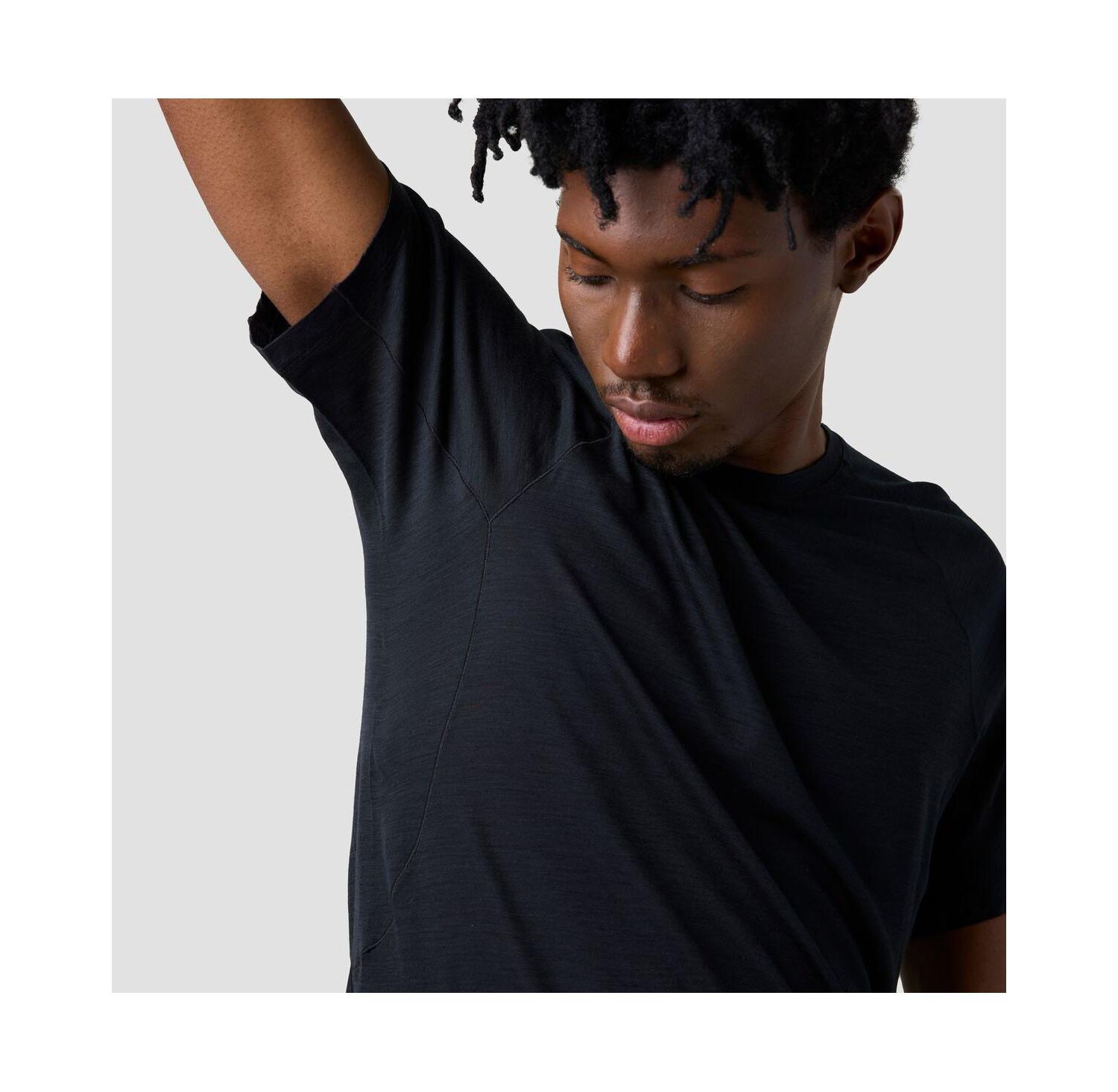 Men's Wasatch Adventure RWS Merino Lt-Wt Tech Tee Performance Shirts Short Sleeve