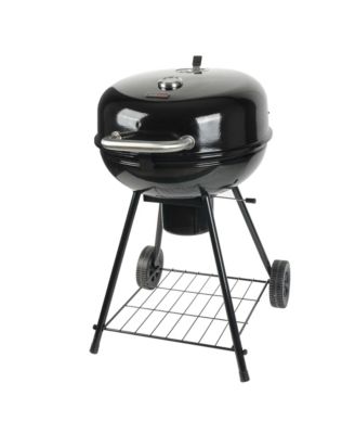 22" Kettle Charcoal Grill, Porcelain Lid, Large Cooking Area