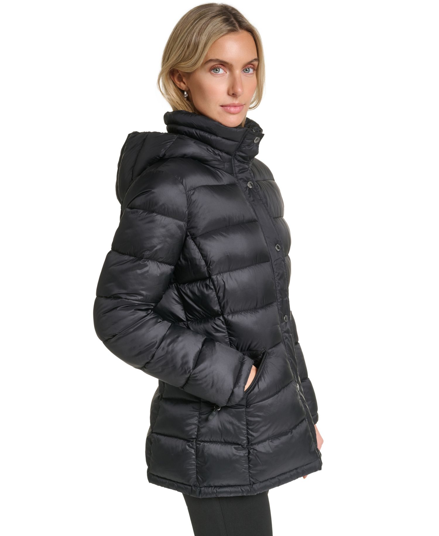 Women's Packable Hooded Puffer Coat