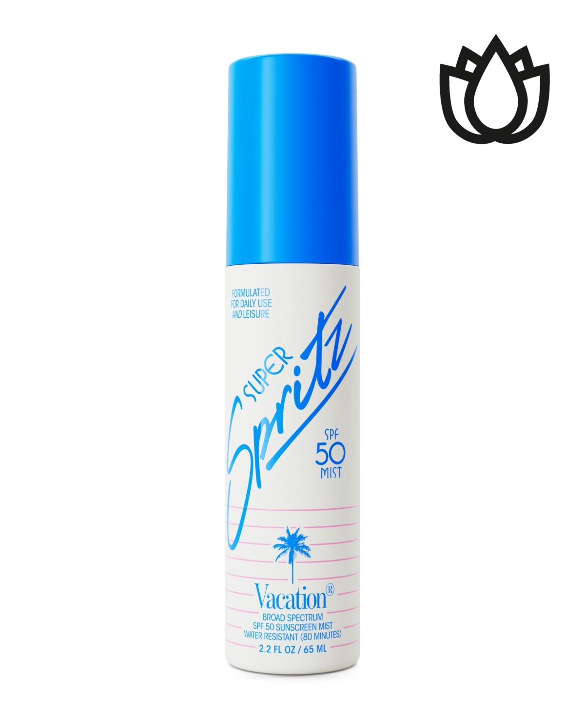 Vacation Super Spritz Spf 50 Face Mist Sunscreen, 2.2 oz.