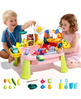 Sand Water Table Electric Pump Kitchen Sink Play Set