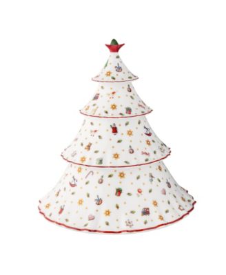 Toy's Delight Tree 89.77 oz. 3-Section Jar