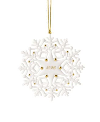 Christmas 2026 Classics Snowflake Ornament
