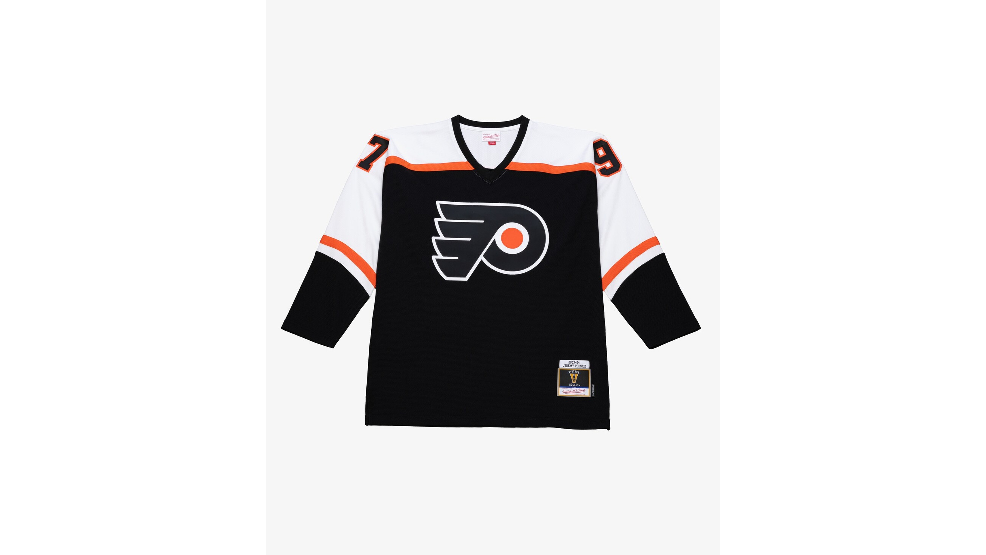 Mitchell & Ness Men's Jeremy Roenick Black Philadelphia Flyers 2003 Power Play Jersey