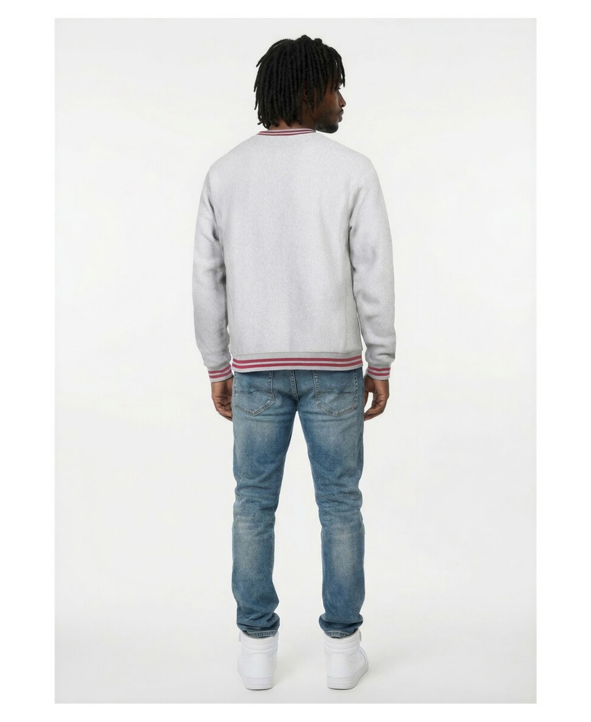 Champion Men's Heather Gray St. Louis Cardinals Reverse Weave Sweatshirt