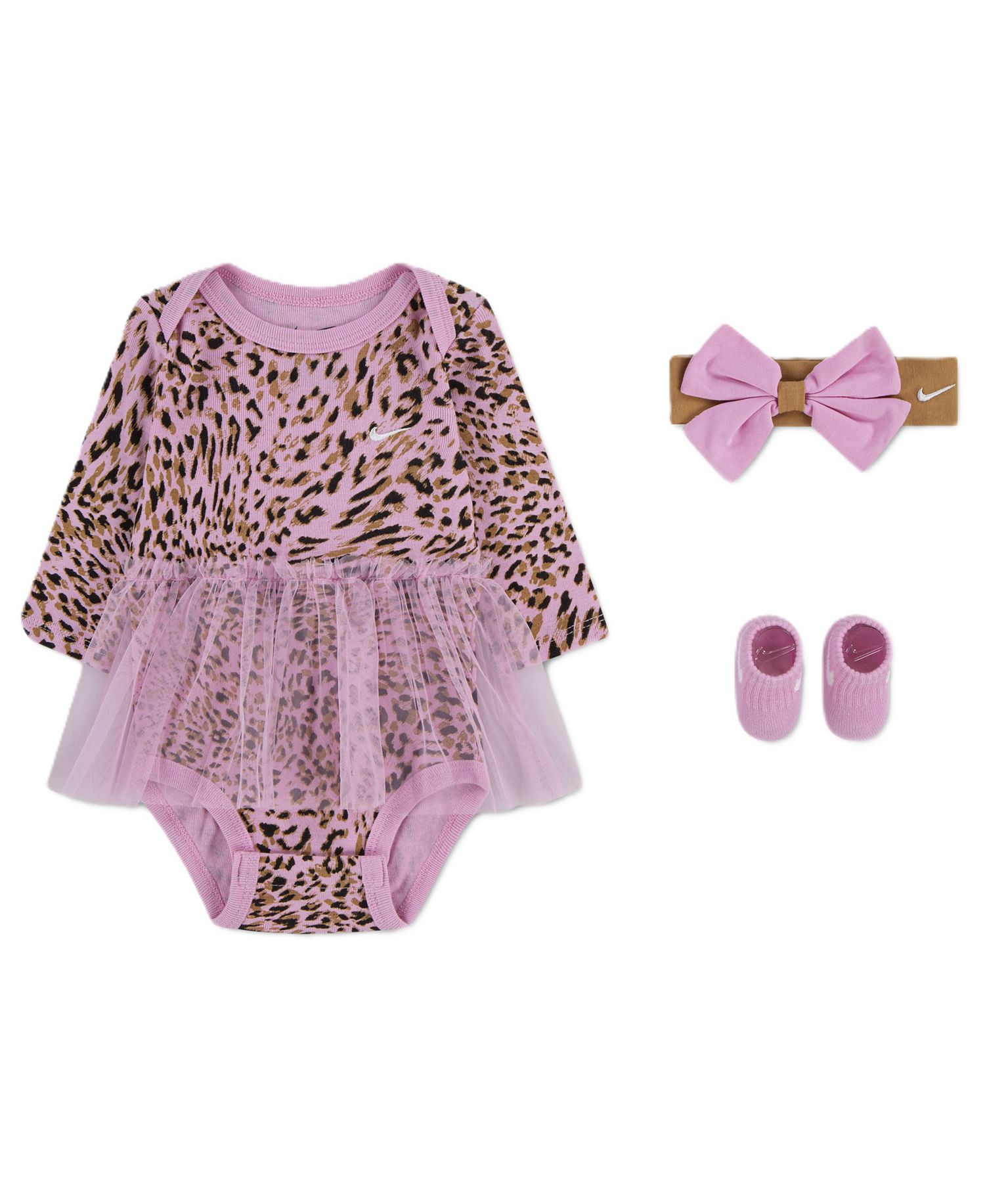 Baby Girls' Surranimal Bodysuit with Skirt, Headband and Socks, 3-Piece Set