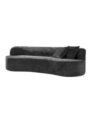 Eliseo 94.5inch W Modern Compression High-Density Foam Sofa with 2 Pillow and No Assembly Needed