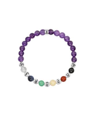 Balanced Spirit - Chakra Amethyst Stone Bracelet