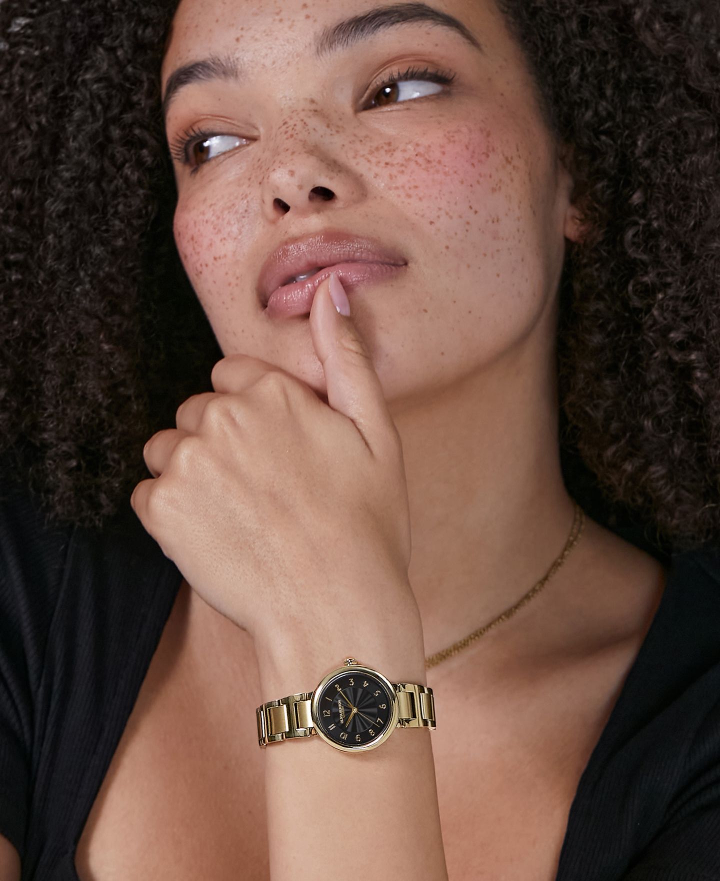 Часы Olivia Burton Pembroke с золотистым стальным браслетом, 30 мм — фото 5