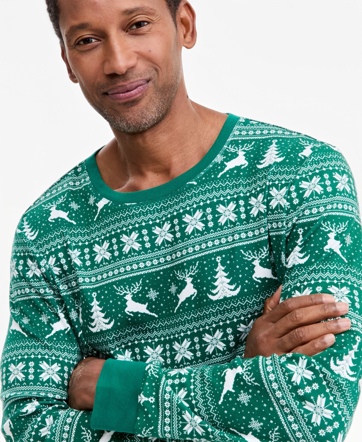 Men's Tree Geo Pajama Set