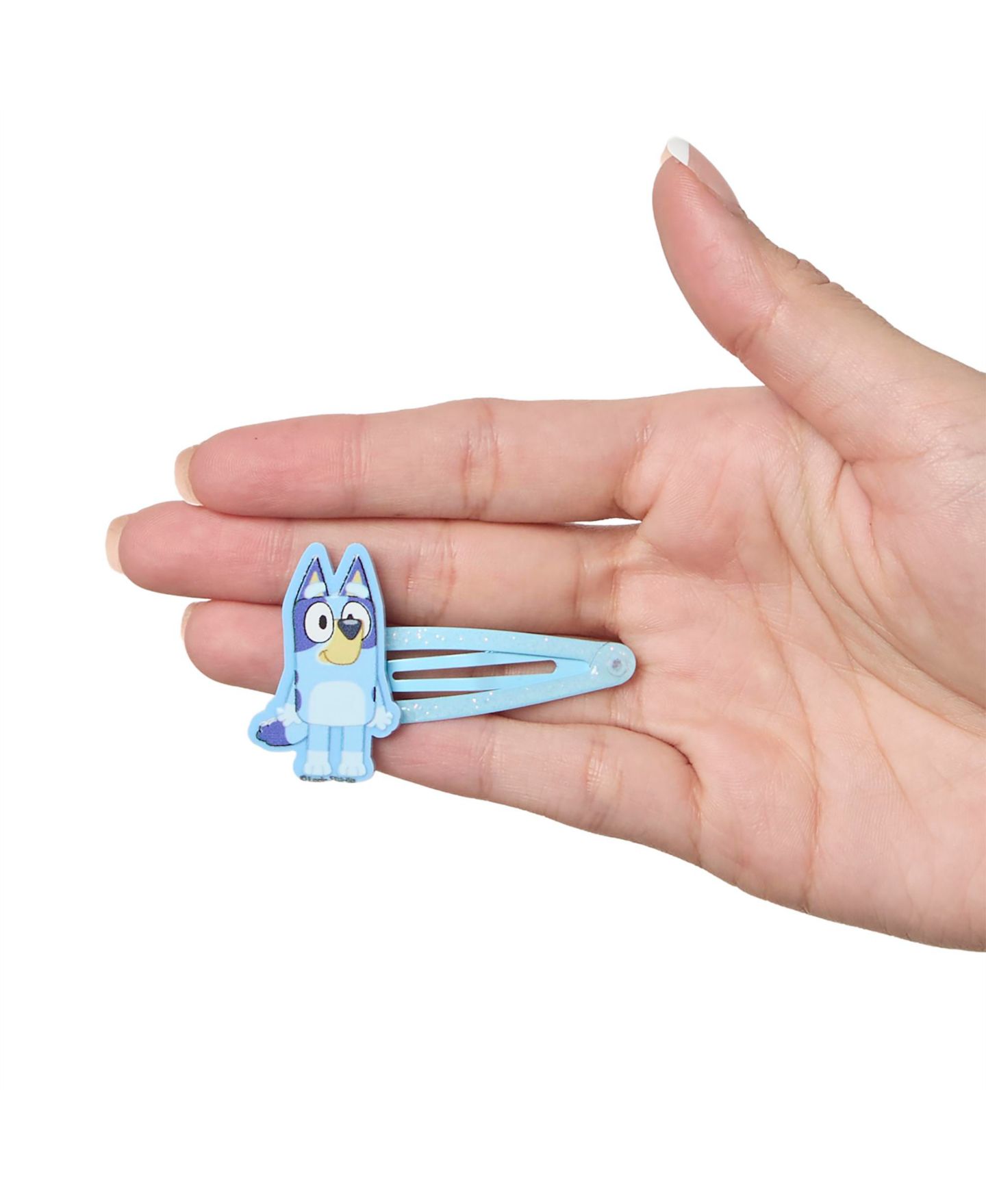 Детские аксессуары для волос Bluey Hair Clips 8-Piece Set Official License, Snap Back Hair Clip, Accessories, цвет: Разноцветный — фото 4