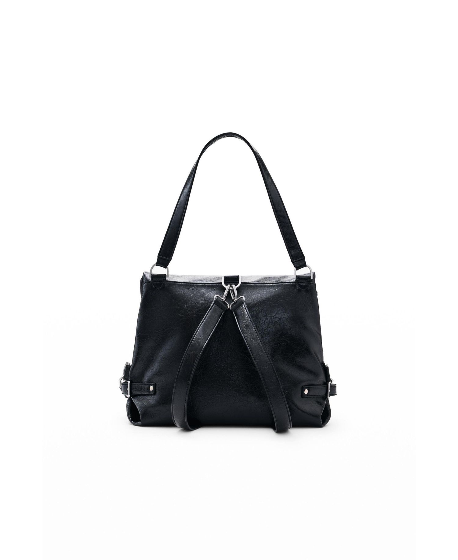 Women's Medium Faux Leather Backpack