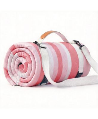 80''80'' Waterproof Beach Blanket Picnic Camping Mat Oversized Foldable Sandproof Towel Vacation Gift