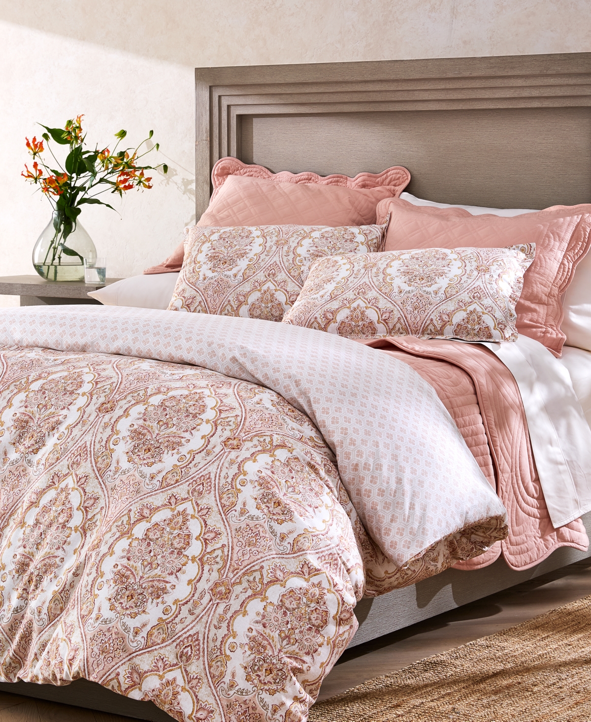 Charter Club Bailey Scallop 3-Pc. Quilt Set, King, Exclusively at Macy's