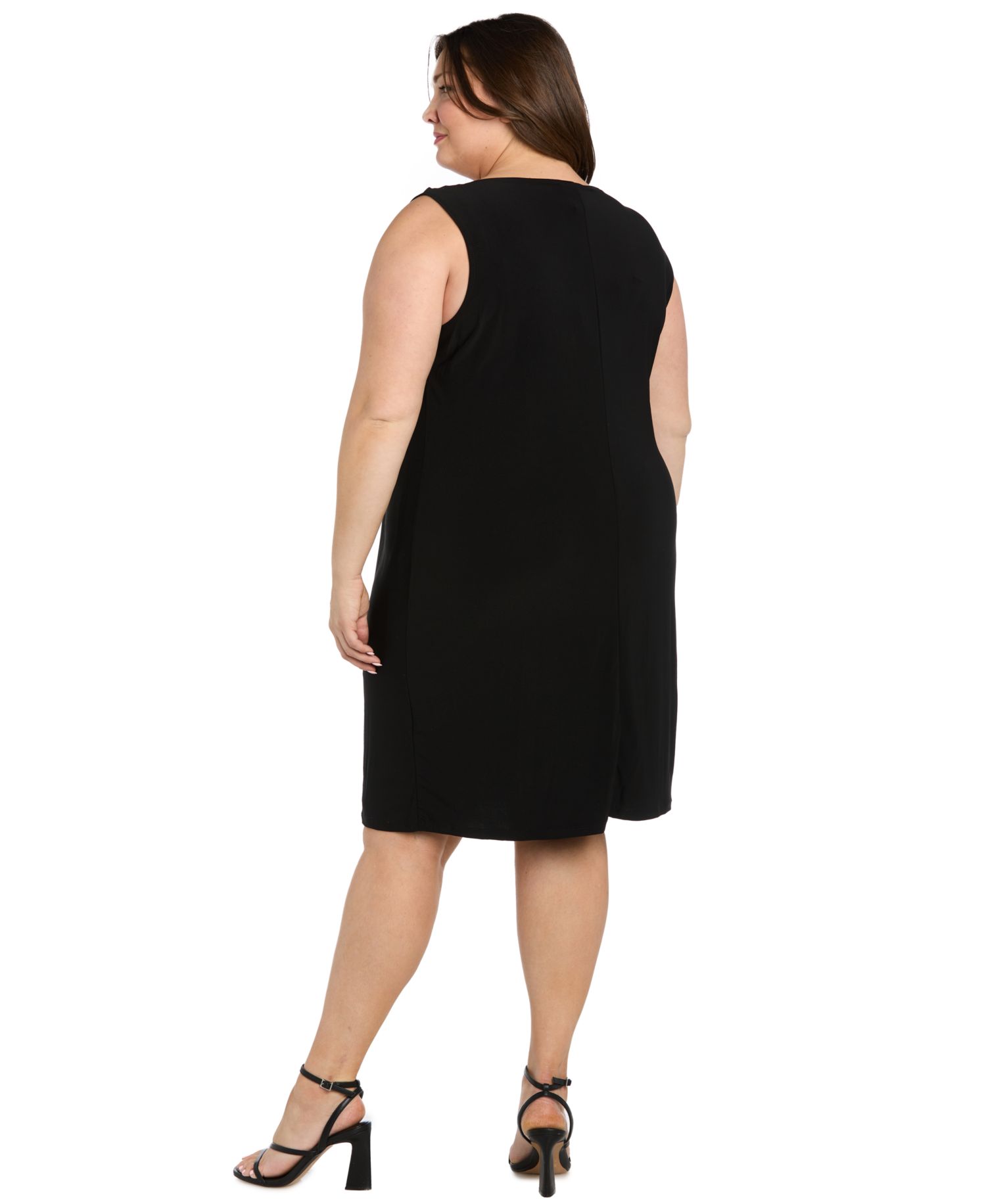 Plus Size Dress & Jacket, 2-Piece Set