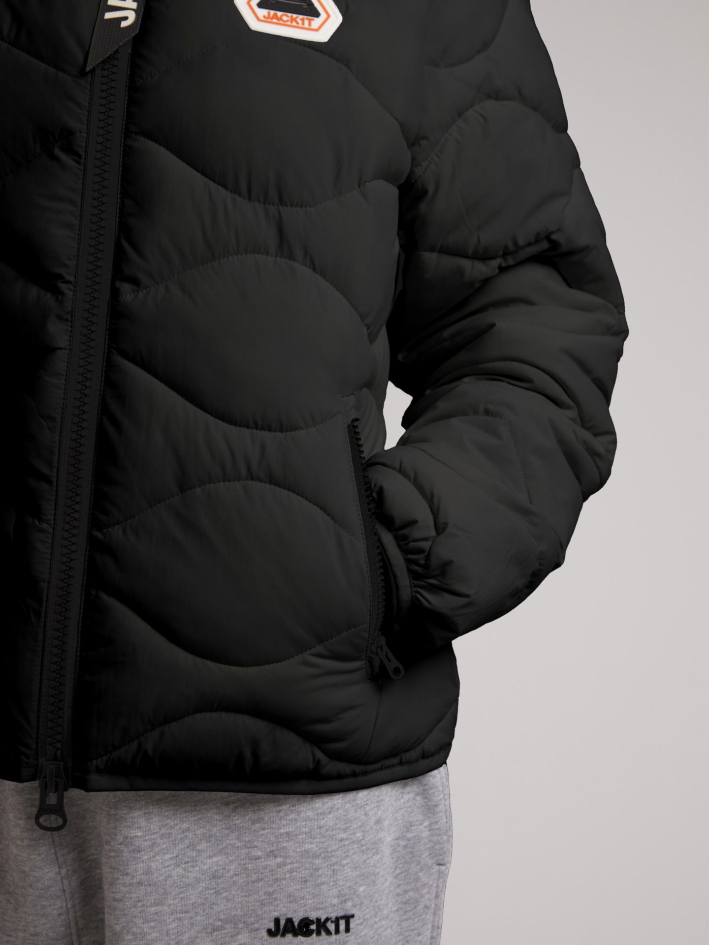 Женская куртка JACK1T Orb1T Hooded, цвет: Чёрный — фото 8