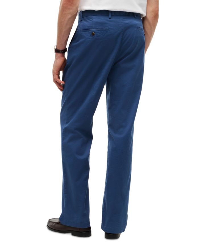 Tommy Hilfiger Mens Dover Essential Regular Fit Stretch Twill Chino Pants