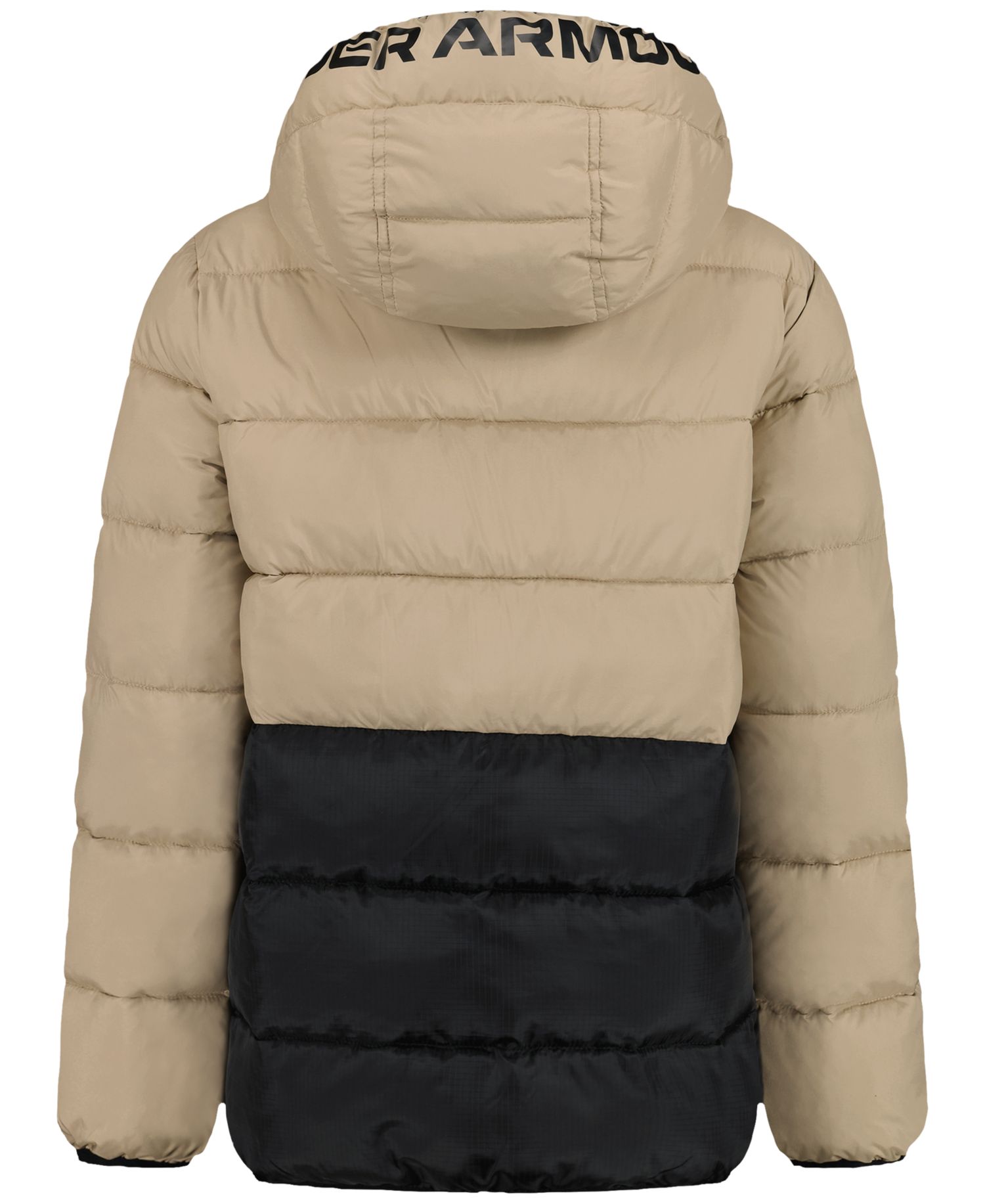 Boys' 8-20 Logo Full-Zip Puffer Hooded Jacket
