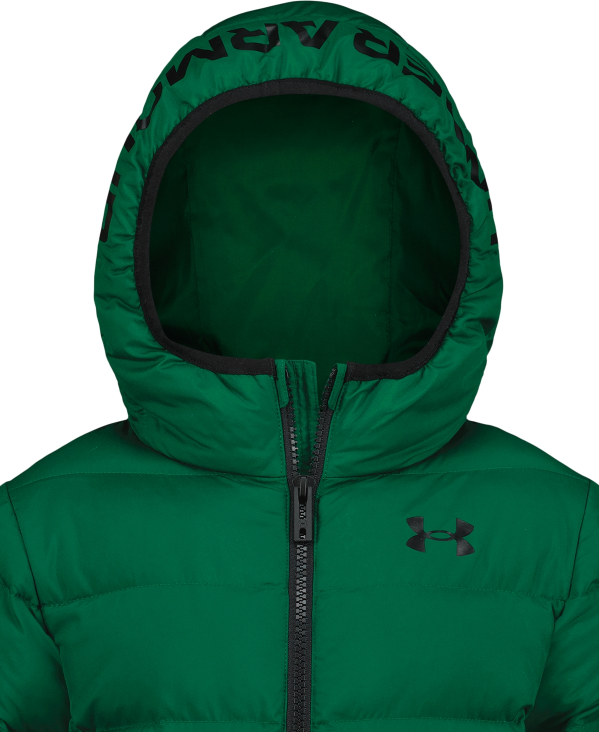 Under Armour Boys' 8-20 Logo Full-Zip Puffer Hooded Jacket