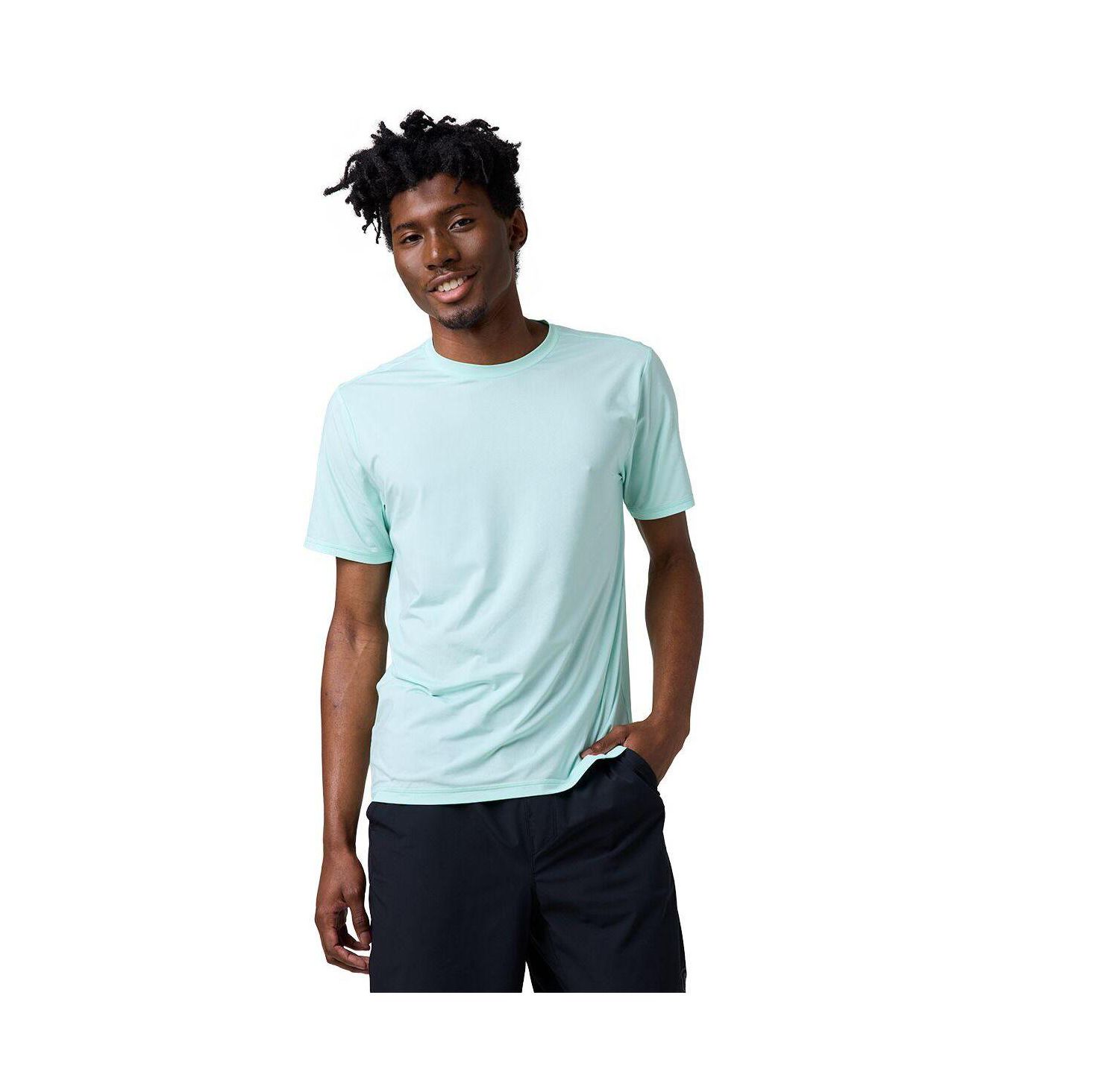 Men's Tahoe Pro LT Sun Short-Sleeve Crew Performance Shirts Short Sleeve